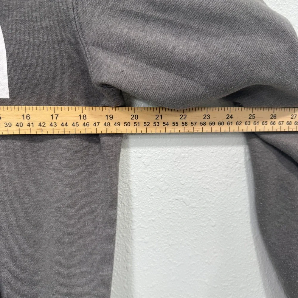 The North Face Mens Gray Logo Pullover Hoodie Sweatshirt Size Small S‎
